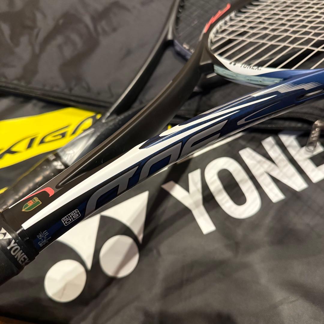 YONEX 2本SET VOLTRAGE 8S NEXIGA 90D DUEL