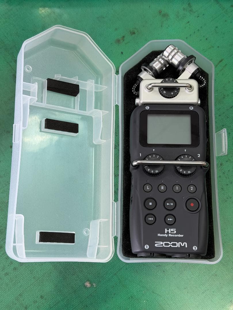 ZOOM H5 ハンディレコーダー リニアPCMレコーダー ASMR 録音