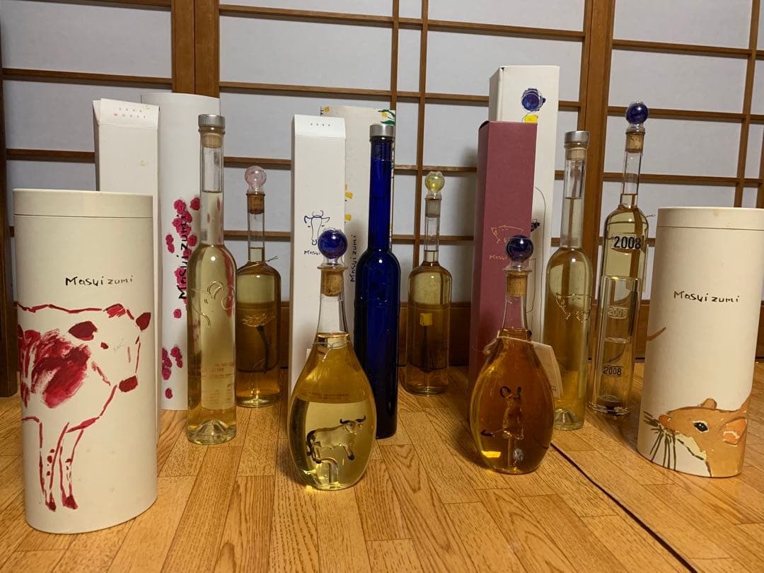 未開封　満寿泉　干支ボトルなど8本