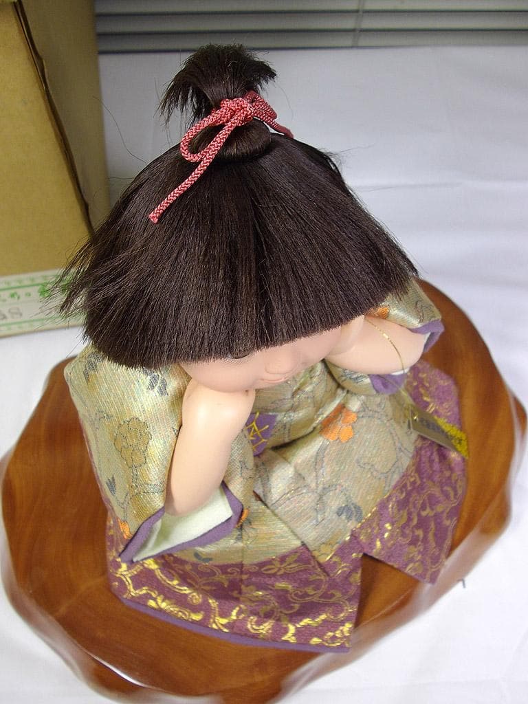 表情人形 市松人形　齊藤公司作 五月人形「夢」 武者人形