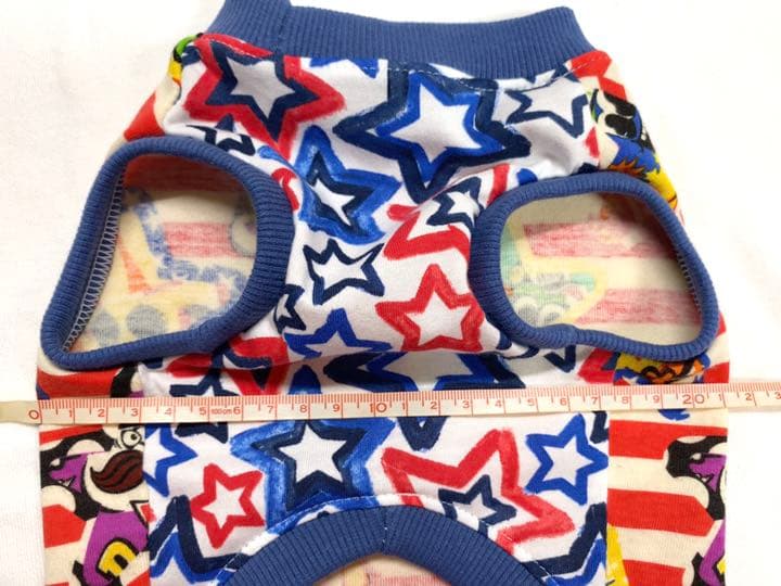 クーちゃん●犬服●ハンドメイド 胴42 NO.499