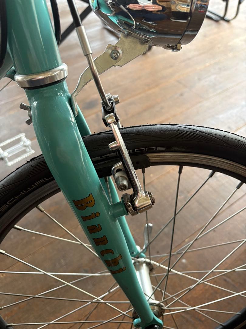 bianchi ミニベロ　キレイです。