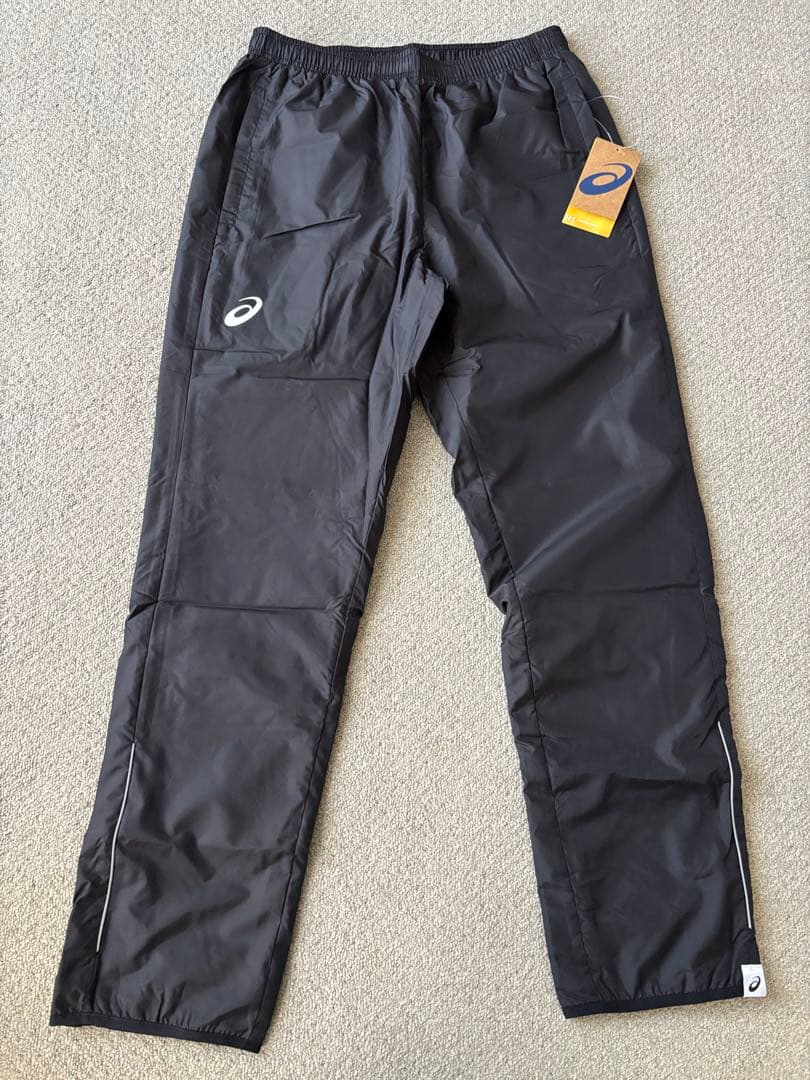 ⭐︎T⭐︎ Mサイズ 新品ASICS ウインドブレーカー 上下セット 黒