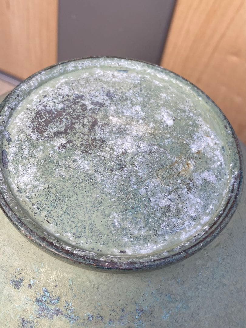 中国美術銅製 花器 壺 古美術品唐物 骨董品