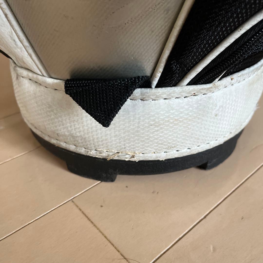 Srixon キャディバッグ ホワイト ブラック レッド