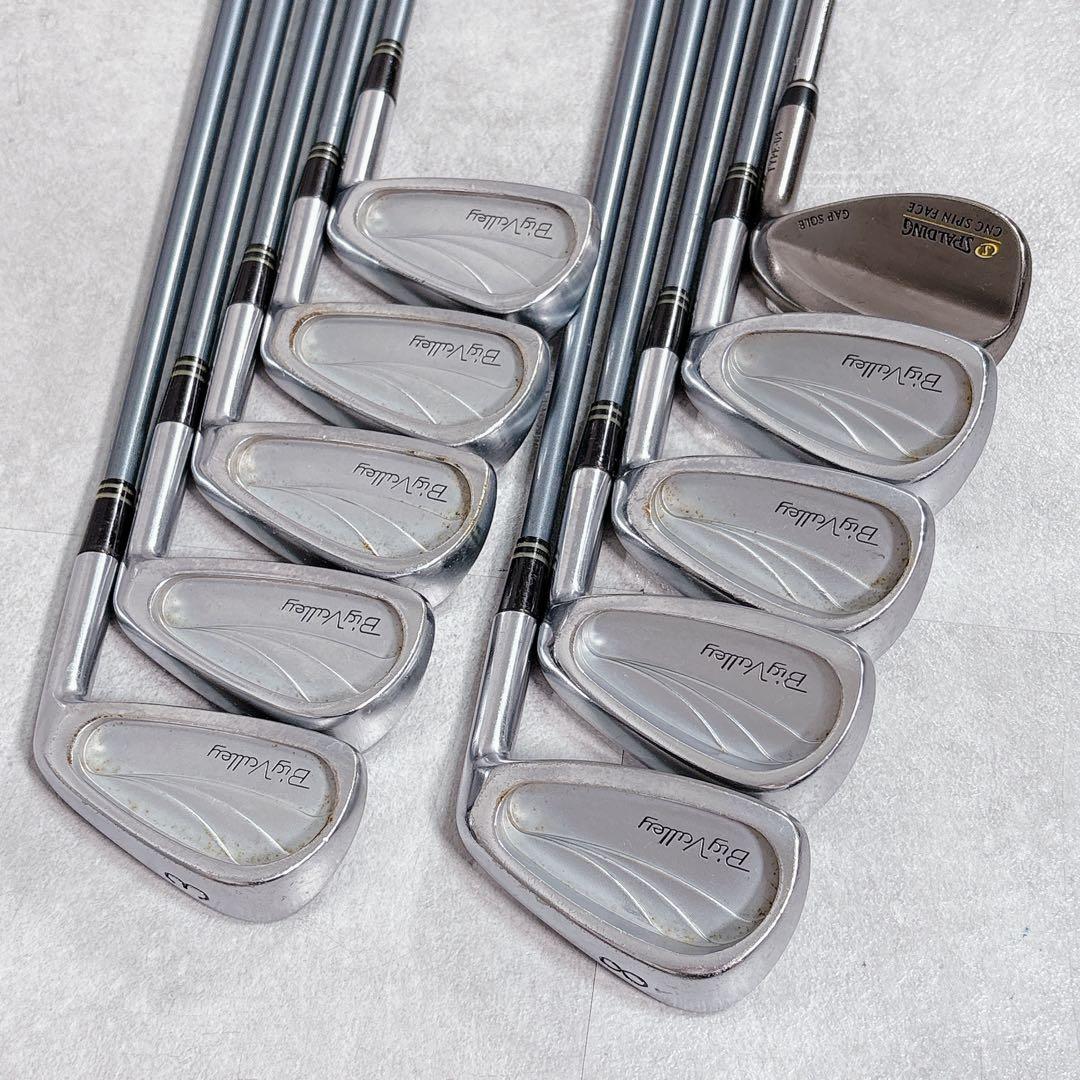 V944 スポルディング 他 ゴルフクラブ メンズ フルセット プーマ 紫黒 R