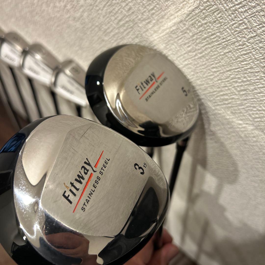 初心者　FitWay メンズ Rフィットウェイ　11本　右利き　ゴルフセット