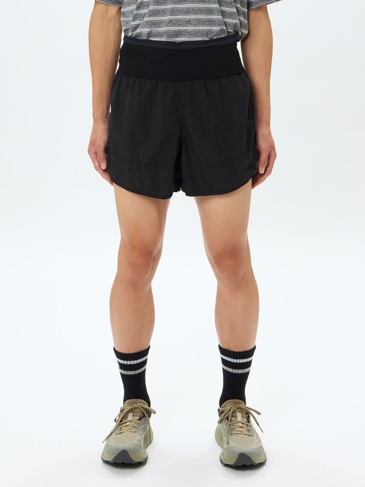 【新品M】ノースフェイス フリーランショーツ 黒 ブラック ランニング トレイル