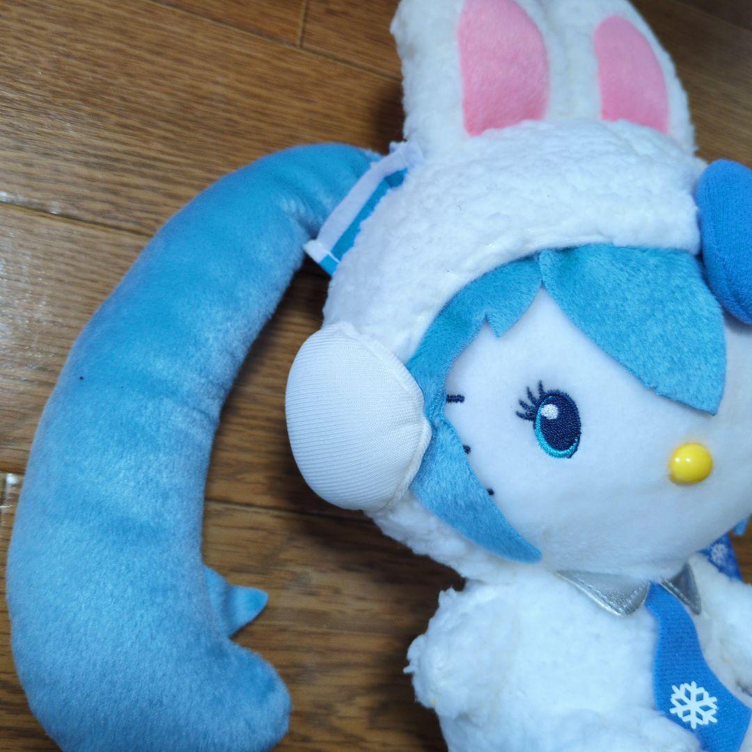 雪ウサギミク✕KT　ヌイグルミ(M)　北海道限定