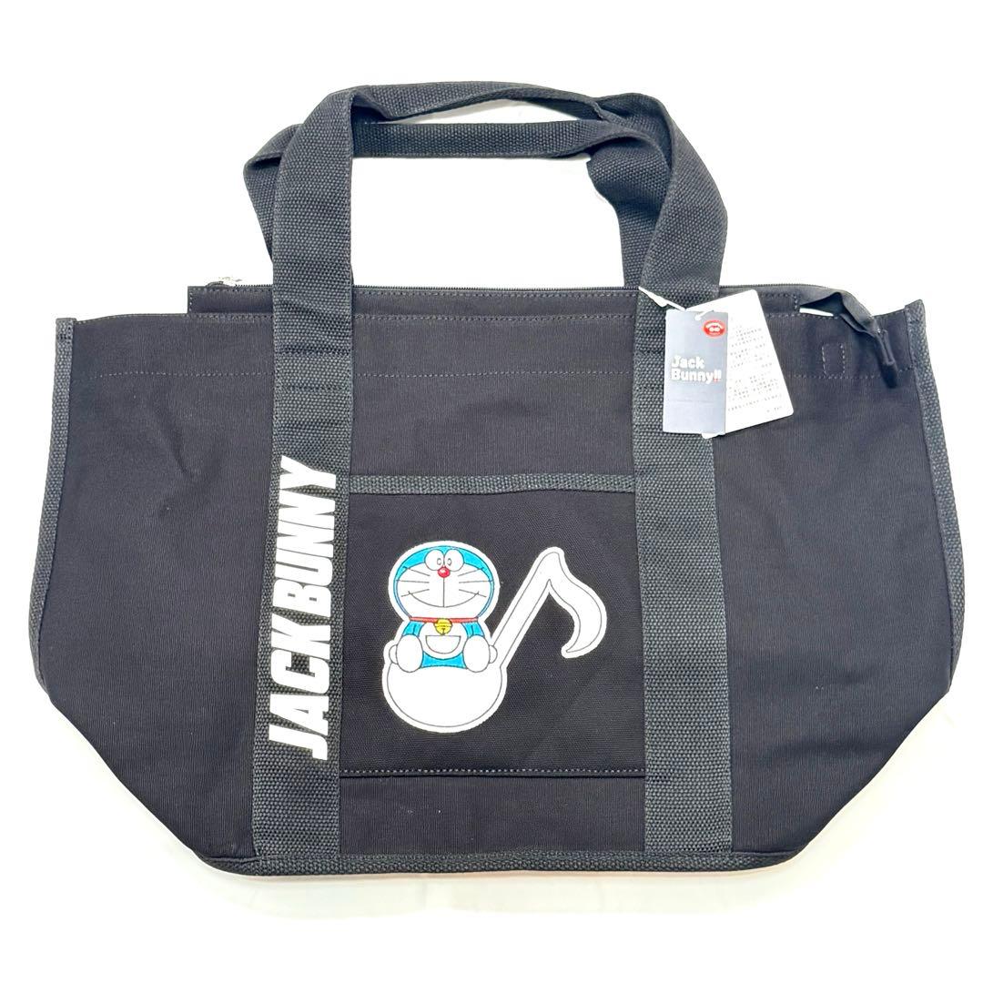 Jack Bunny ドラえもん BIGトートバッグ／ボストンバッグ　ブラック