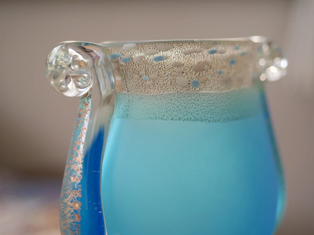 ガラスアート壺（グラスアート黒木）