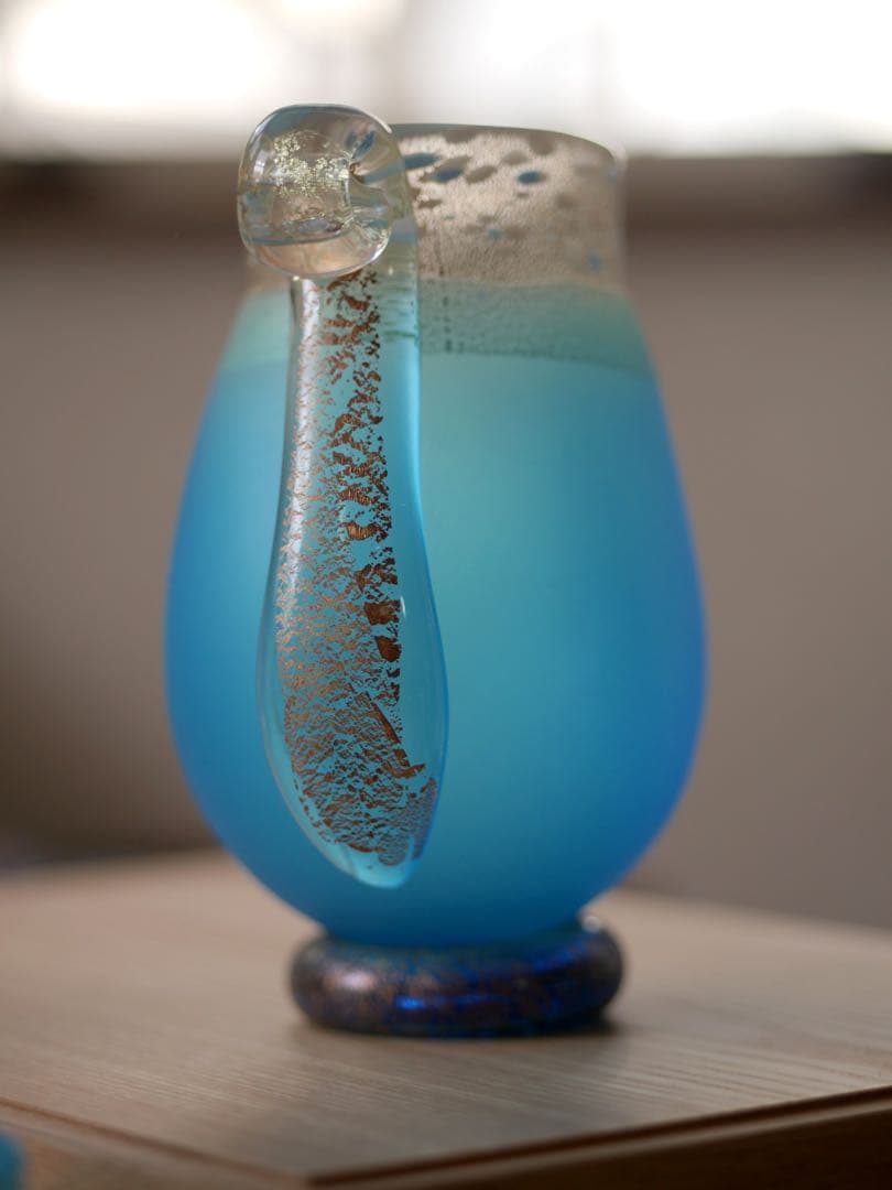 ガラスアート壺（グラスアート黒木）