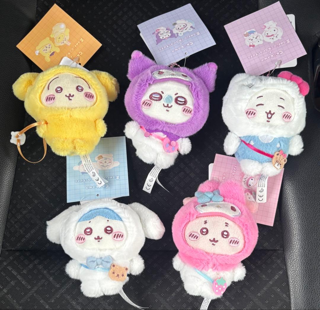 ちいかわ×サンリオキャラクターズ　15個セット