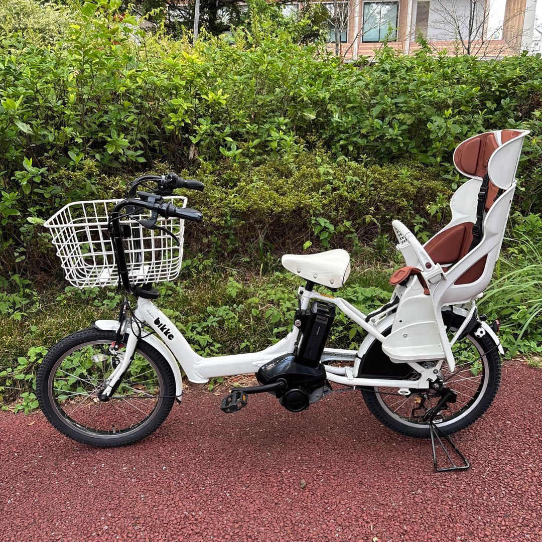 【MK】ビッケポーラーe 子ども乗せ電動アシスト自転車後ろチャイルドシート