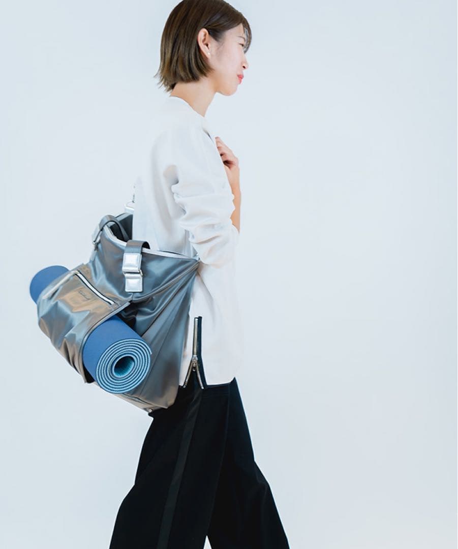 【未使用】ランバン　ヨガ　ボストンバック　多機能　大容量　習いごと　定価約3万！