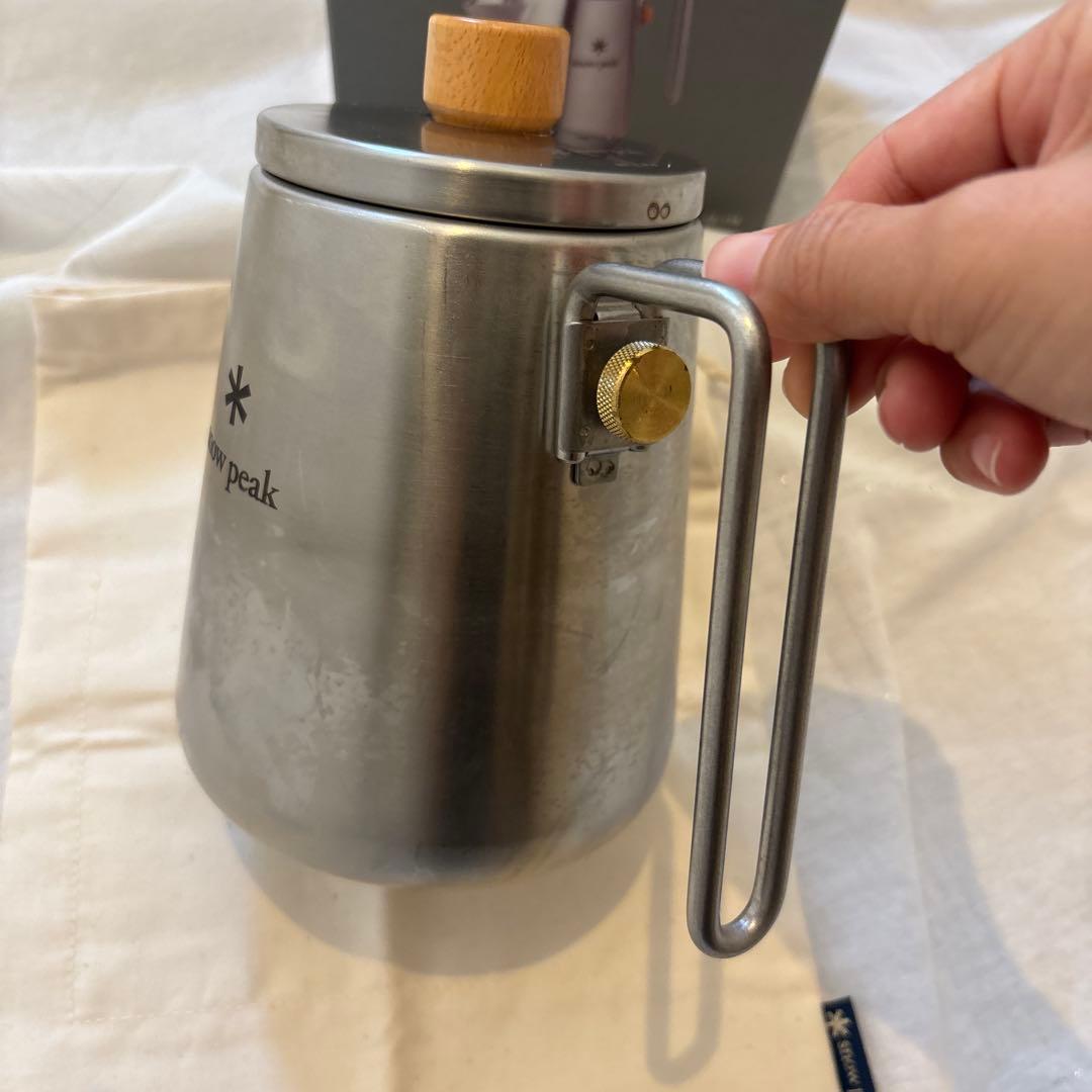 [日本製] スノーピーク　フィールドバリスタケトル　CS-115 ステンレス
