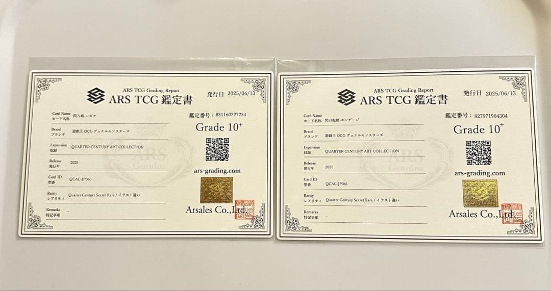 【ARS10、10+】 遊戯王 閃刀姫イラスト違い 25th セット