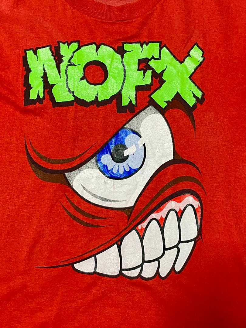 【ヴィンテージ】NOFX 1995 日本ツアーTシャツ XL 赤