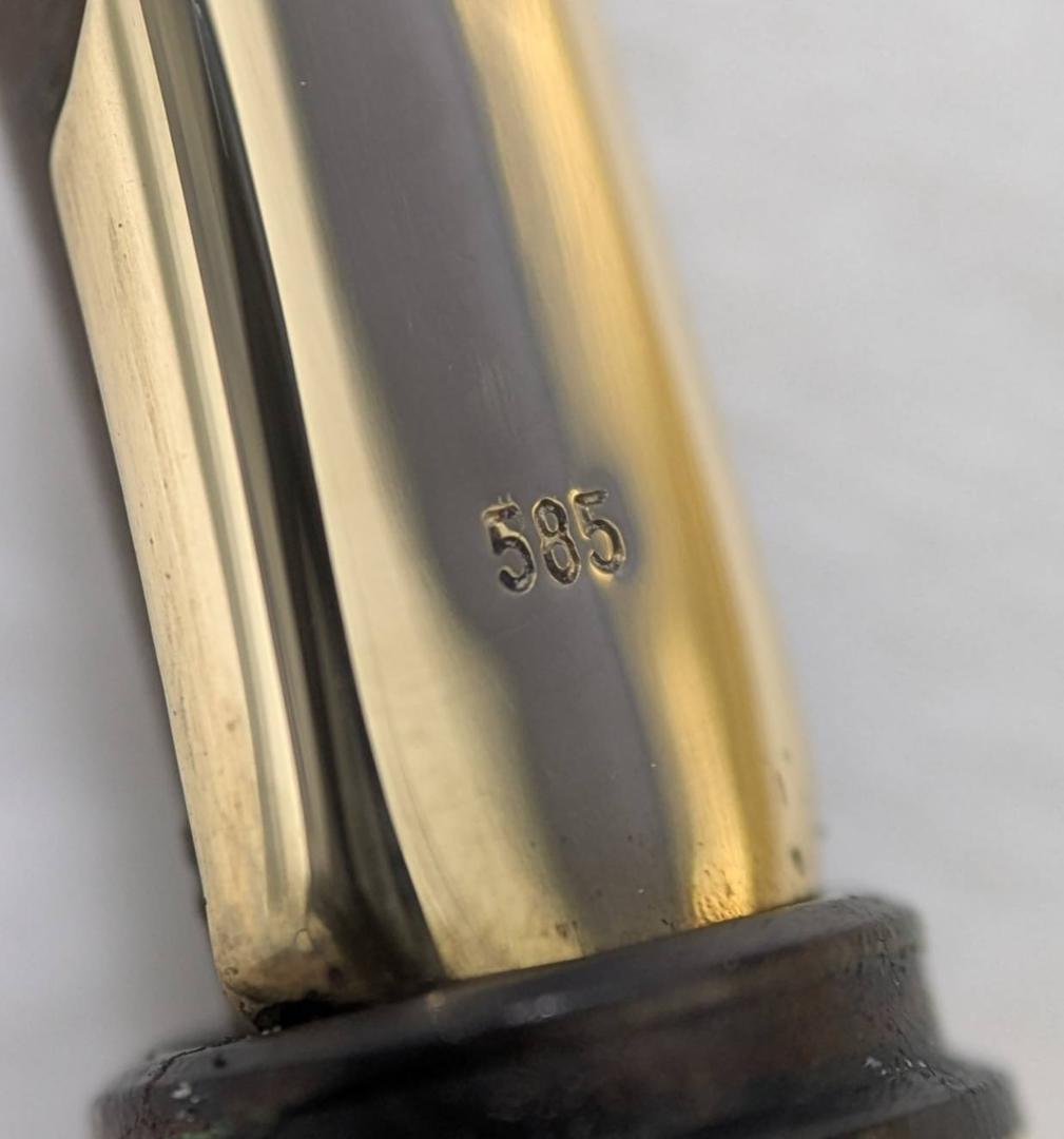 MONTBLANC モンブラン 万年筆 K14 ゴールド ノブレス カートリッジ