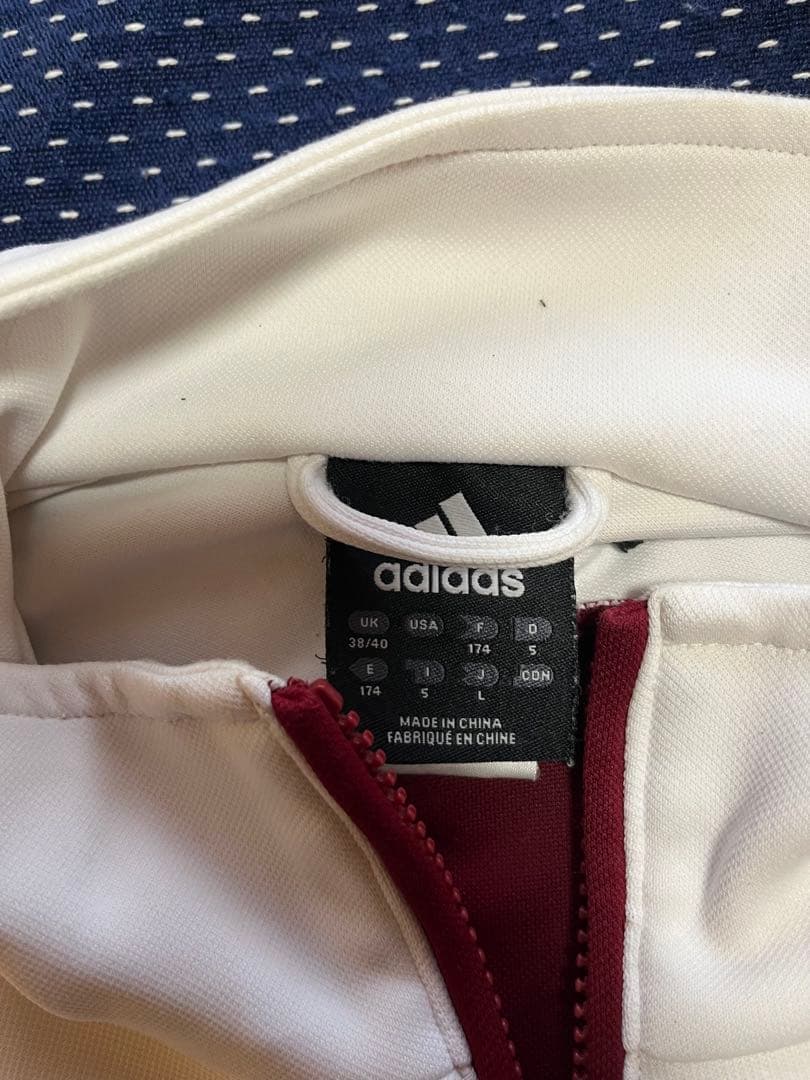 adidas 赤白 ジャージ アヤックス