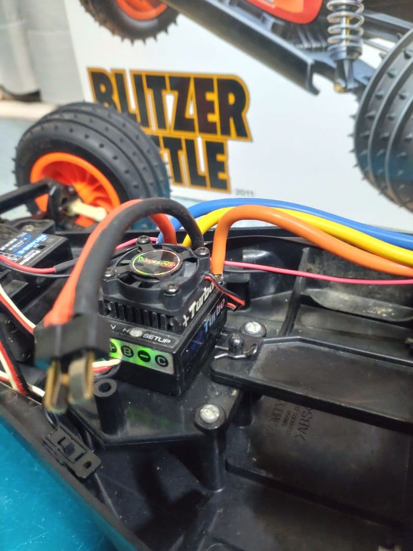 【Yuuki】Tamiya 　タミヤ　ブリッツァービートル　メカ付き