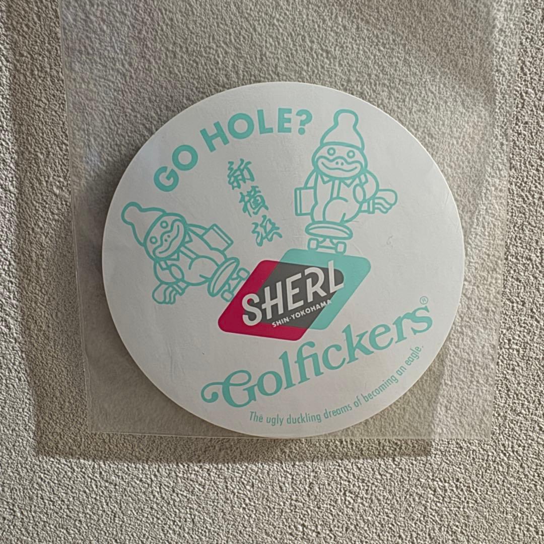 新品未開封 ステッカー付 Golfickers ゴルフィッカーズ パンツ L