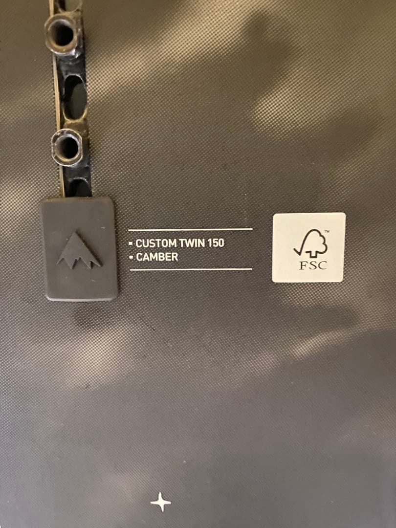 【美品】BURTON CUSTOM TWINB CAMBER 150 18-19