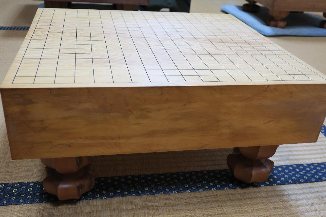 榧三寸木裏碁盤(囲碁)