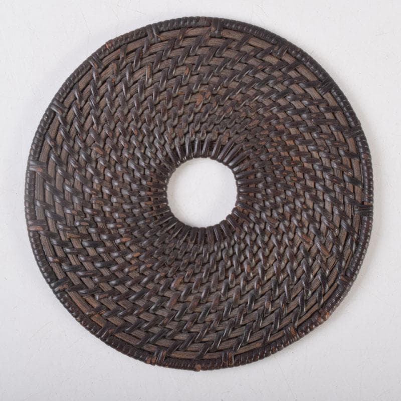 煎茶道具　籐編　瓶敷　瓶座　C　8517