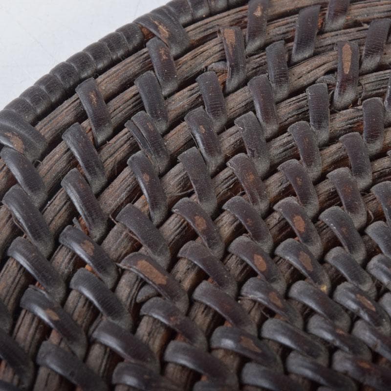 煎茶道具　籐編　瓶敷　瓶座　C　8517