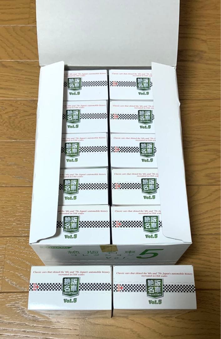 コナミ　絶版名車コレクション Vol.5　6車種・12点コンプリートセット