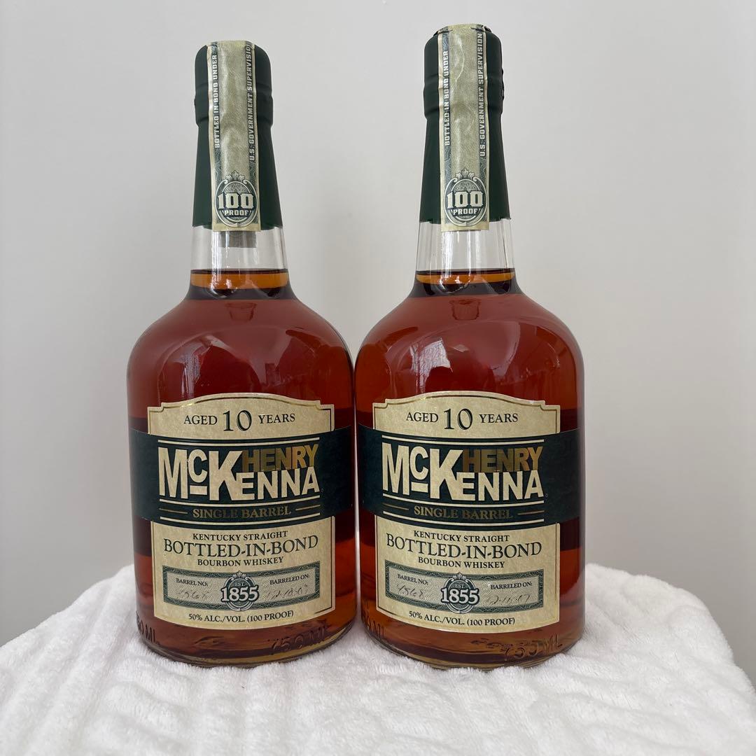新品　McKenna 10年 ボトルドインボンド 750ml 2本セット