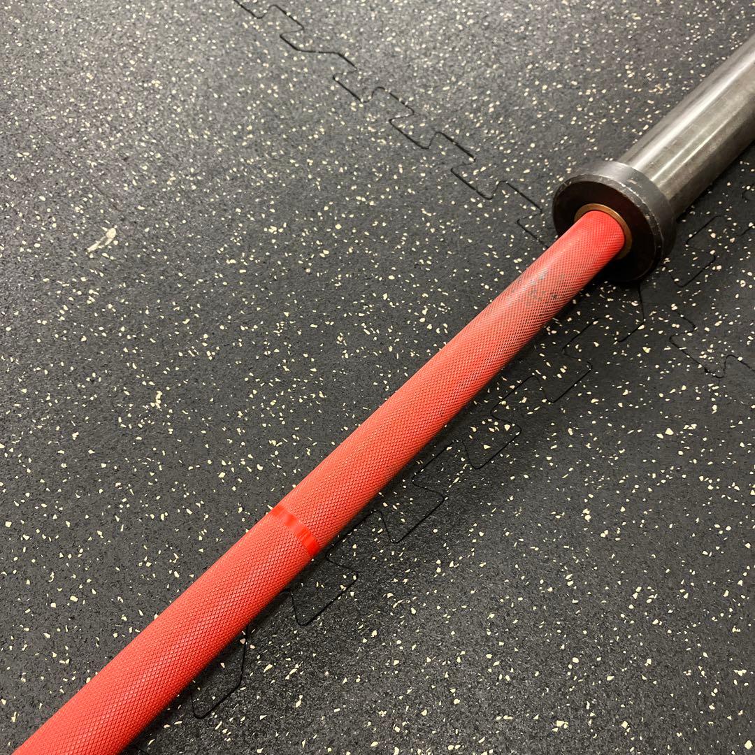 希少！ONI パワーリフティング バーベル レッド‼️