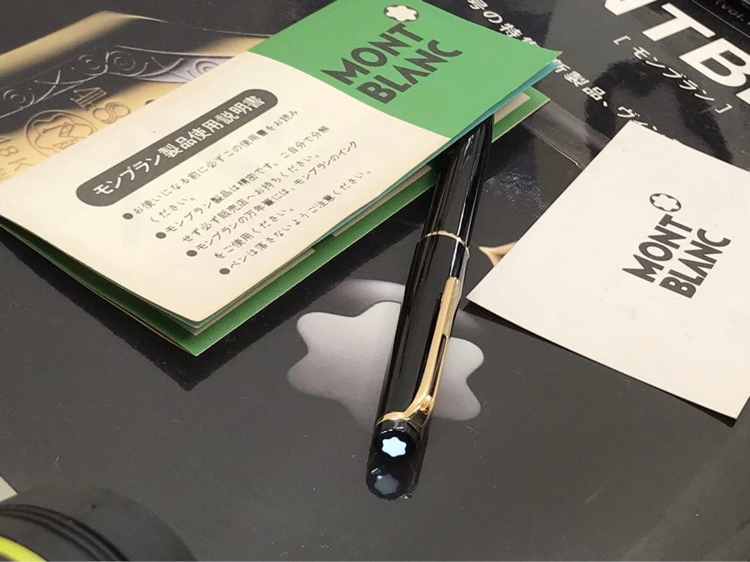 モンブラン　ボールペン★極上品！★ハンマートリガーNo38★貴重純正アダプター付