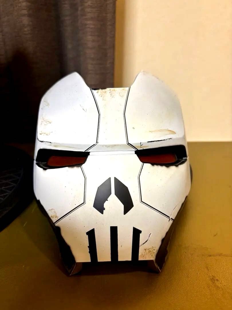 ウォーマシン X パニッシャー ヘルメット ダメージ加工 等身大　1/1