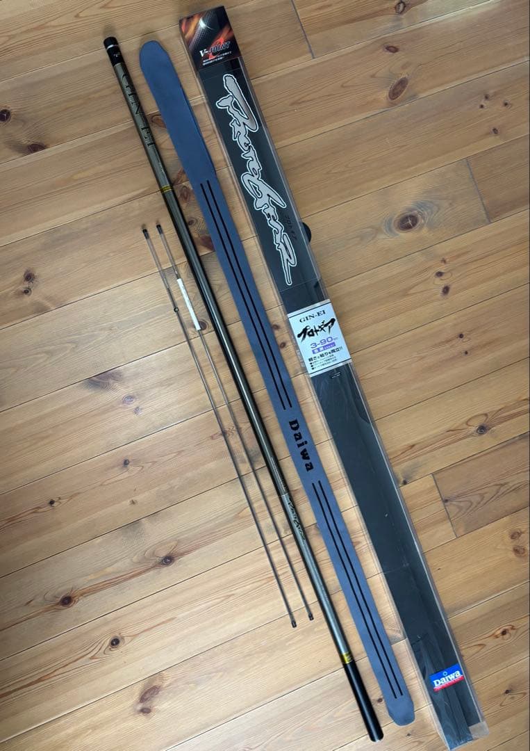ダイワ 鮎竿 銀影 GIN-EI プロトギア　3-90sc 替穂付き
