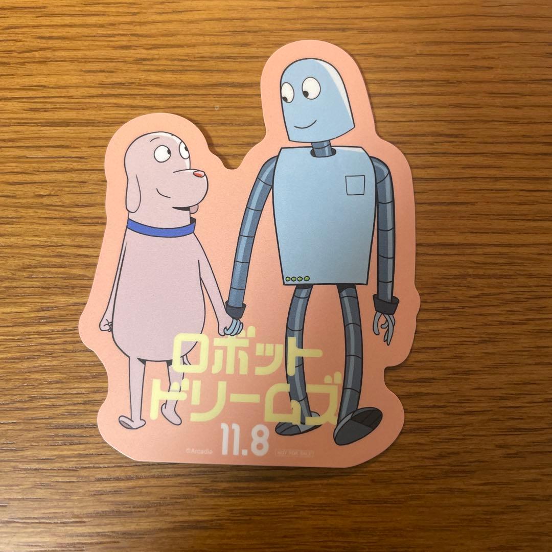 映画 ロボット・ドリームズ　非売品ステッカー