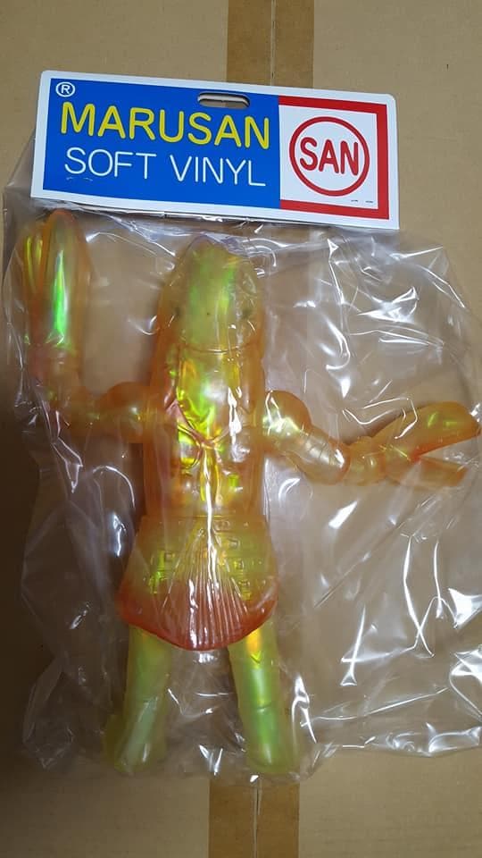 マルサン友の会 限定 クリスタル怪獣 バルタン星人 ソフビ MARUSAN
