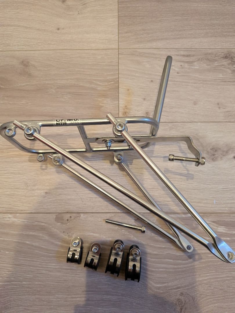 パーツ NITTO M-1B front rack silver