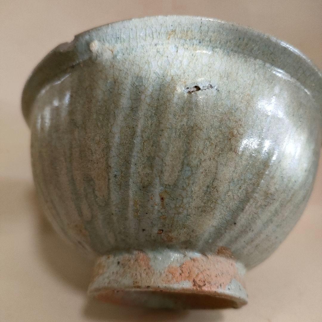 宋胡録茶碗　時代物　タイアンティーク　骨董No.152