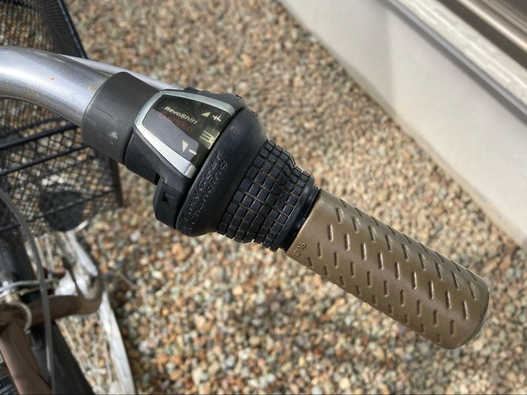 自転車 26インチ 変速6段 ブラウン 直接引取り限定 岐阜