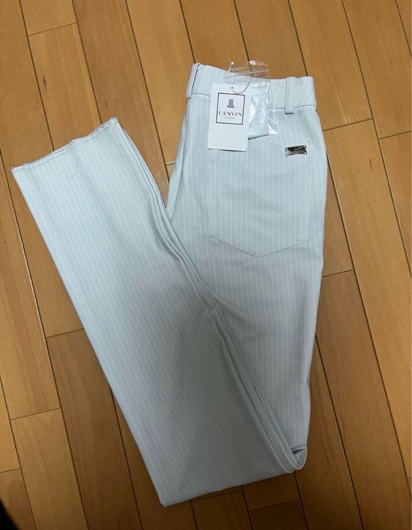 新品　ランバン　LANVIN SPORT ゴルフ　パンツ　春夏用　グレー　M L