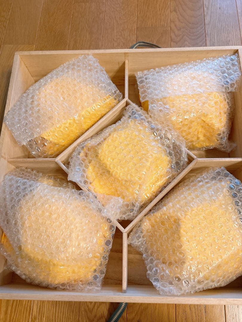 高級輪島塗　熨斗蒔絵　煮物椀五客