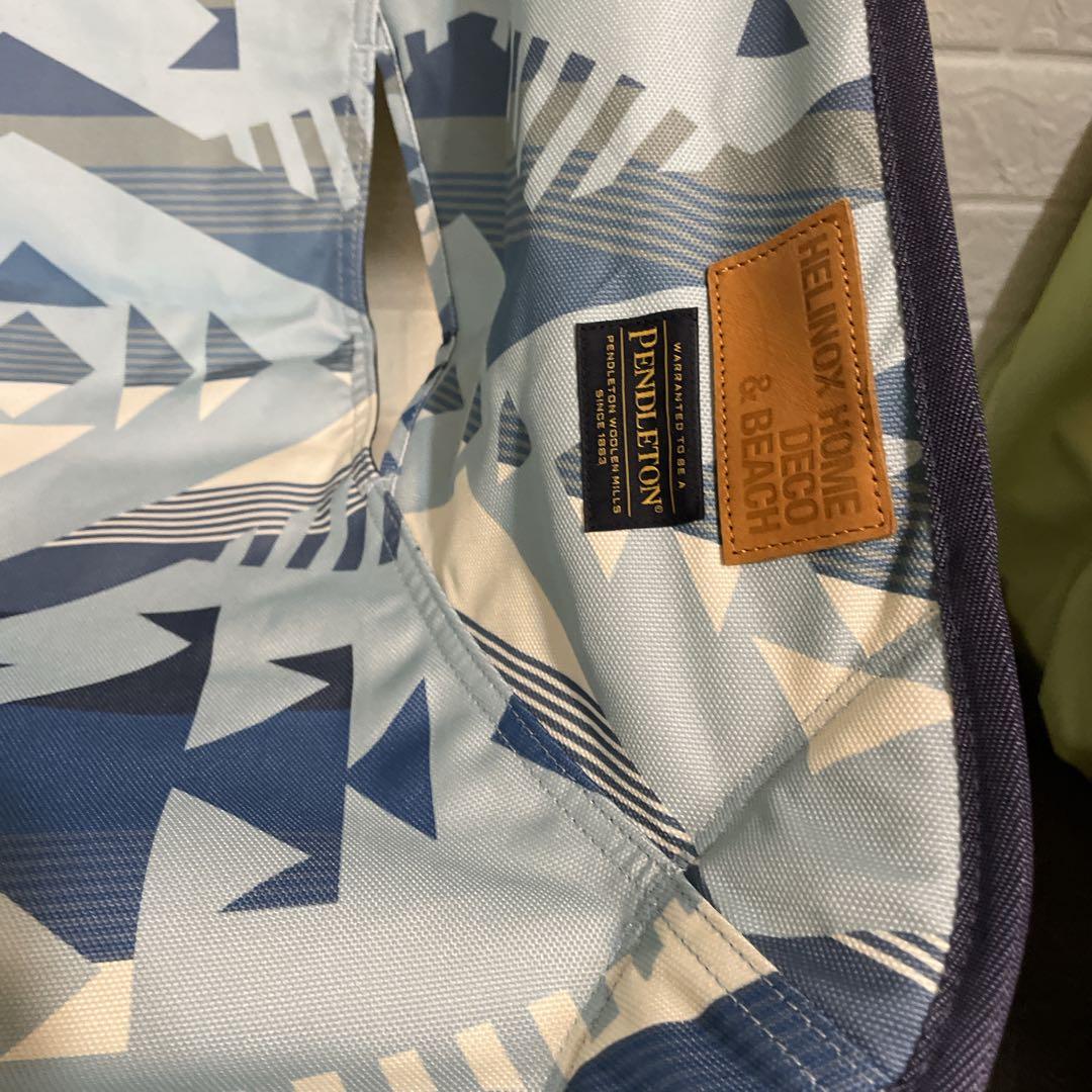 美品 ペンドルトン×ヘリノックス チェアワン Blue Los Lunas