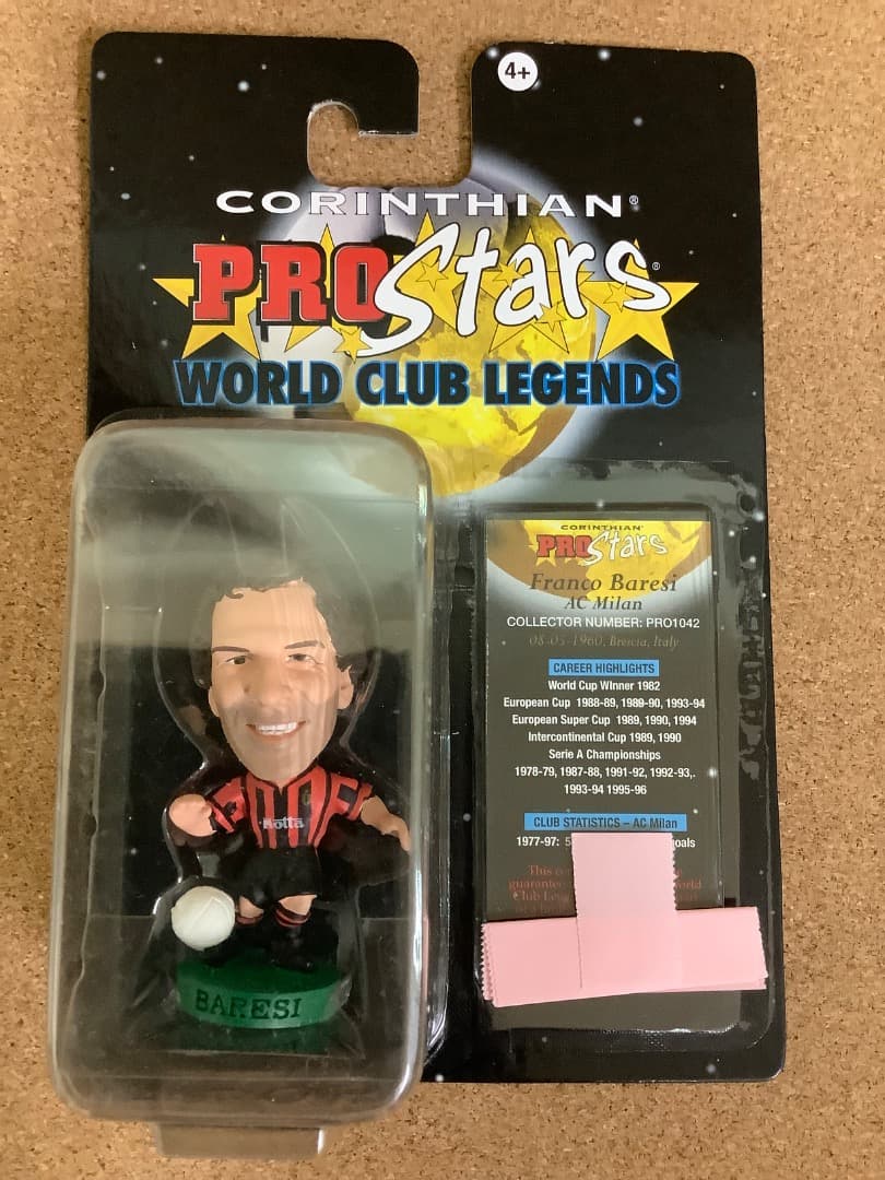 コリンシアン　プロスターズ　ワールドグラブレジェンド　ACミラン　４体