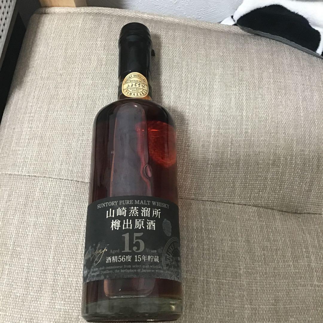 山崎蒸溜所　樽出原酒15年貯蔵