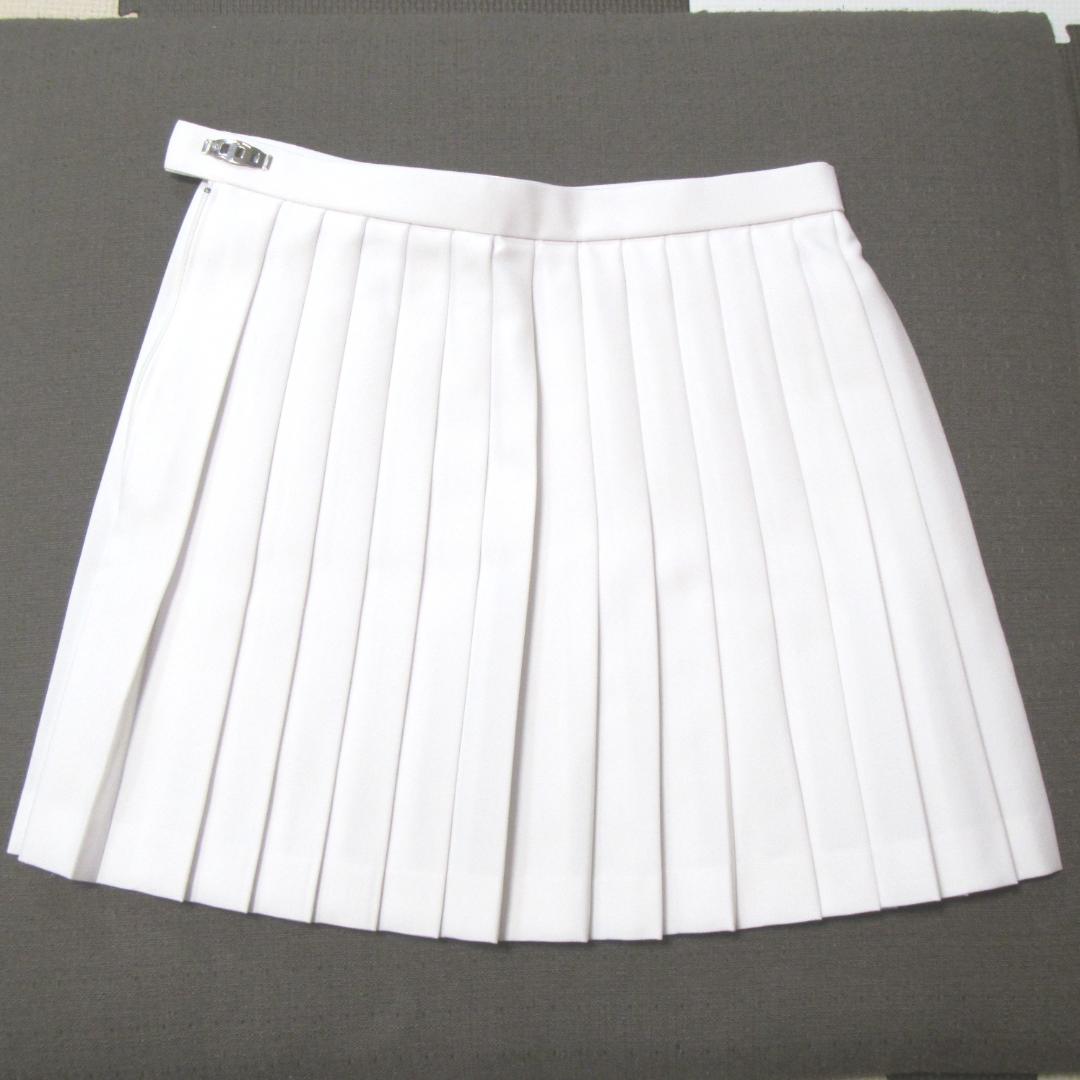 【極美品】旧ロゴ YONEX ヨネックス プリーツスコート ホワイト W61