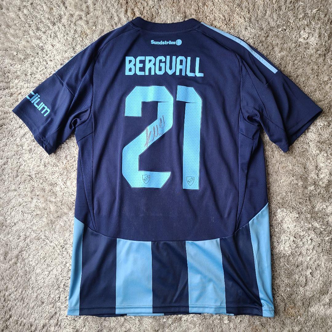 実使用サイン入り ルーカス・ベリヴァル ユールゴーデンIF カップ戦