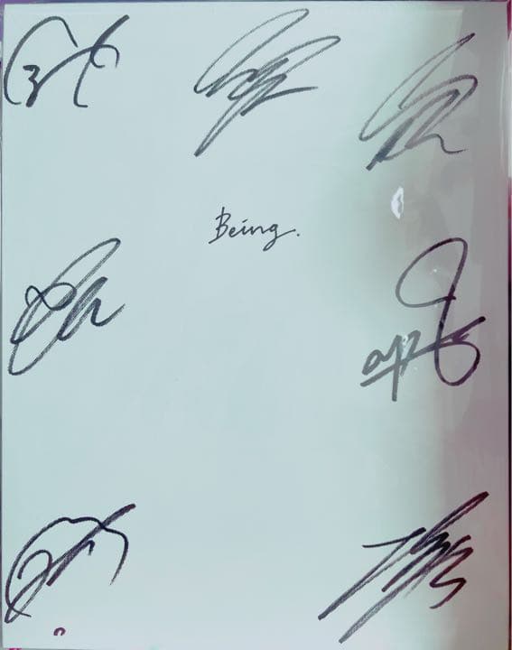 BTS Being 当選　サイン入り　インタビュー　未開封!