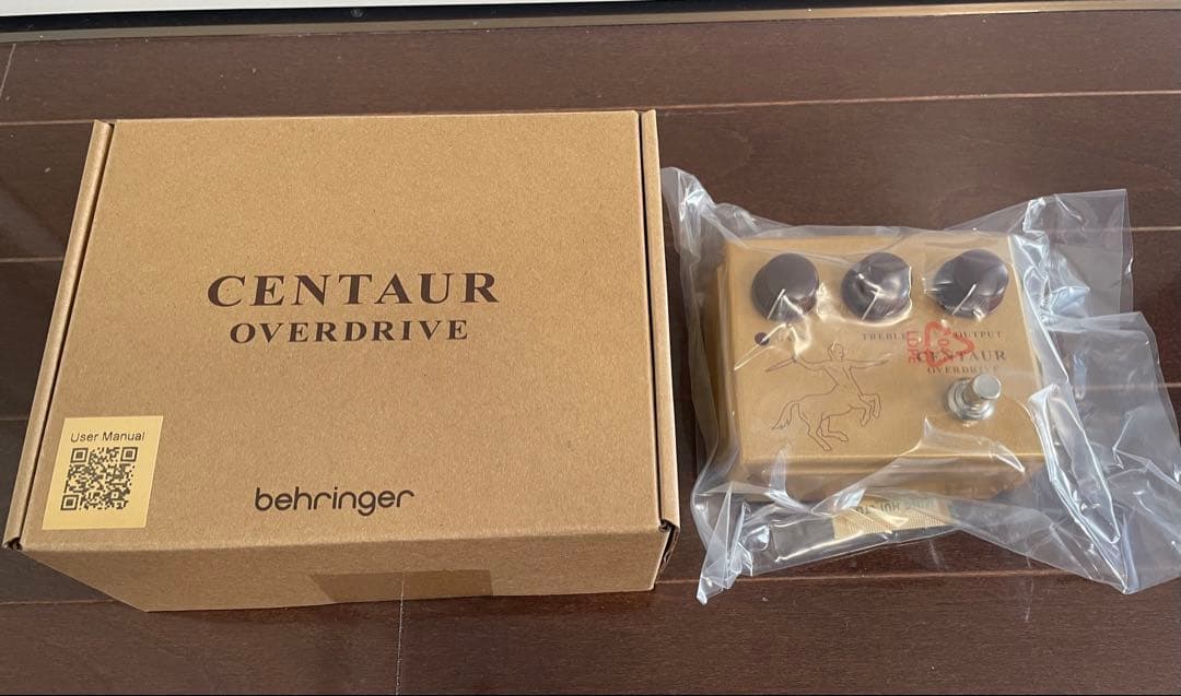BEHRINGER CENTAUR OVERDRIVE 旧デザイン